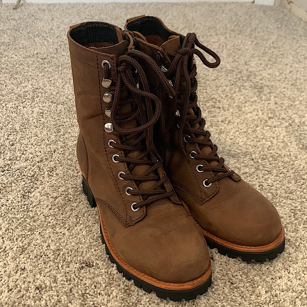 Jeffrey Campbell X Free People Lucca Combat Boots